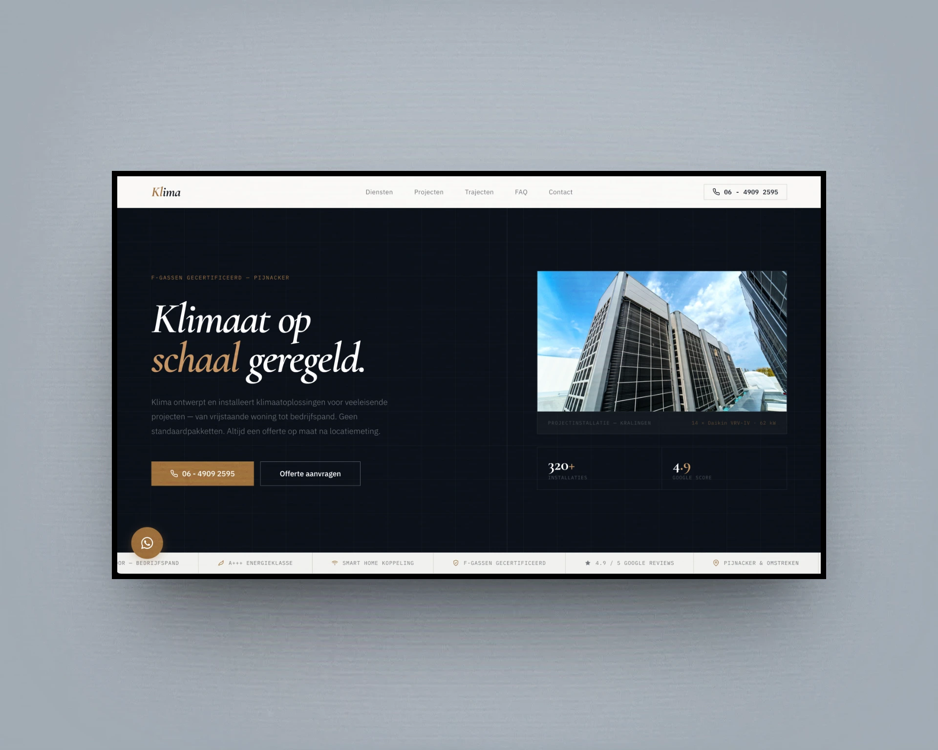 Klima — Climate services