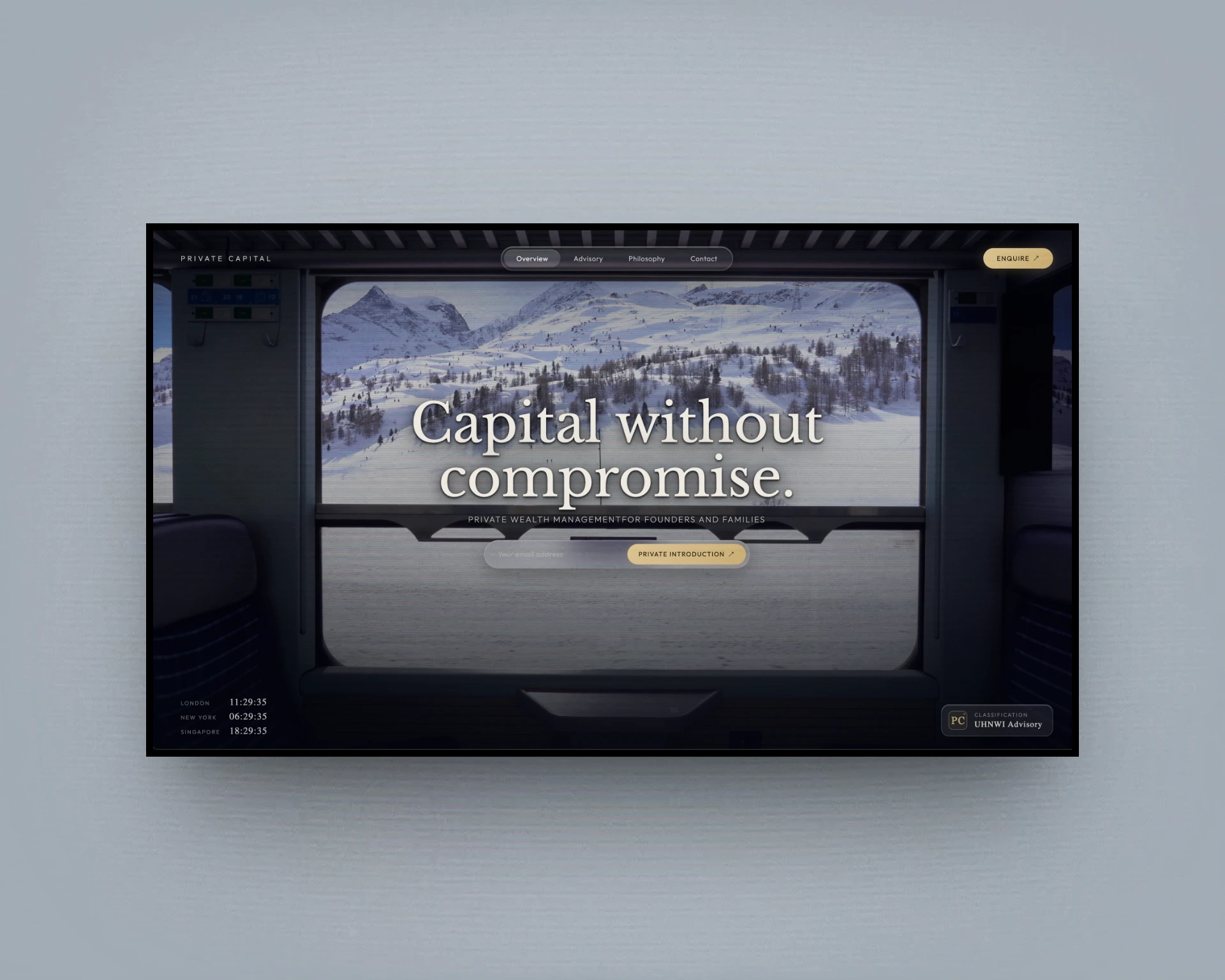 Private Capital — Advisory